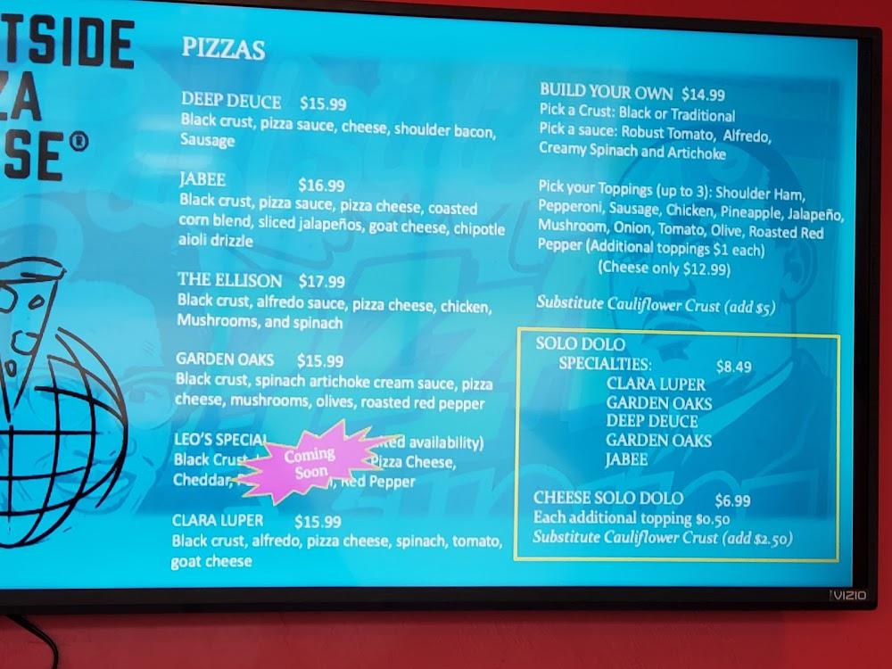 Eastside Pizza House Menu image 4